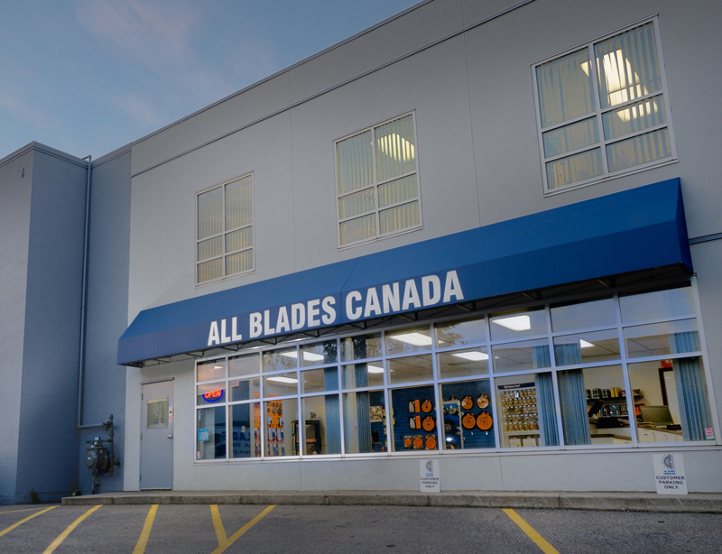 All Blades Canada Inc. Professional Sharpening Service